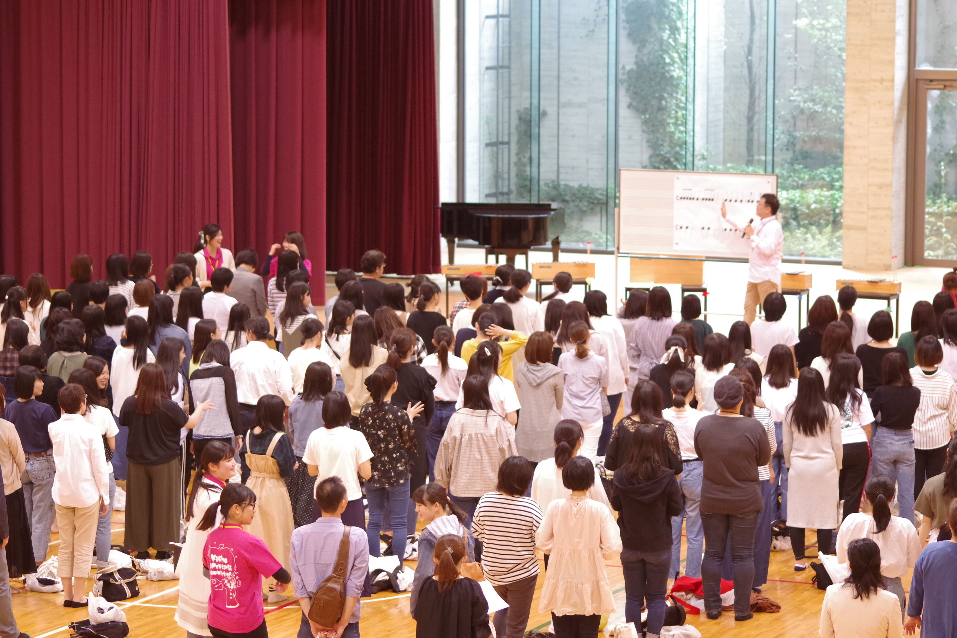 幼児教育学科プログラム 「楽器でおさんぽ」