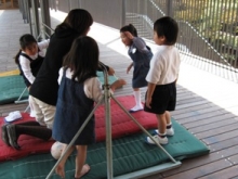 ひとつ大きくなったから、いろんなことにチャレンジだね！