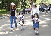 あおい組（年長児）が京都府私立幼稚園中央園児大会に参加しました。