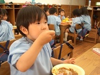 給食のカレー美味しかったよ。