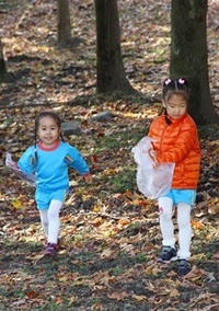 さくら組（年中児）が皇子山公園に行きました。