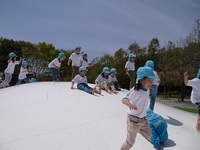 鴻巣山運動公園に出かけました（年長児）