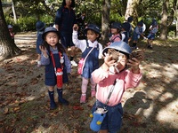 ちゅうりっぷ組（３歳児）が円山公園にお散歩に行きました。