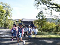 ちゅうりっぷ組（３歳児）が円山公園にお散歩に行きました。